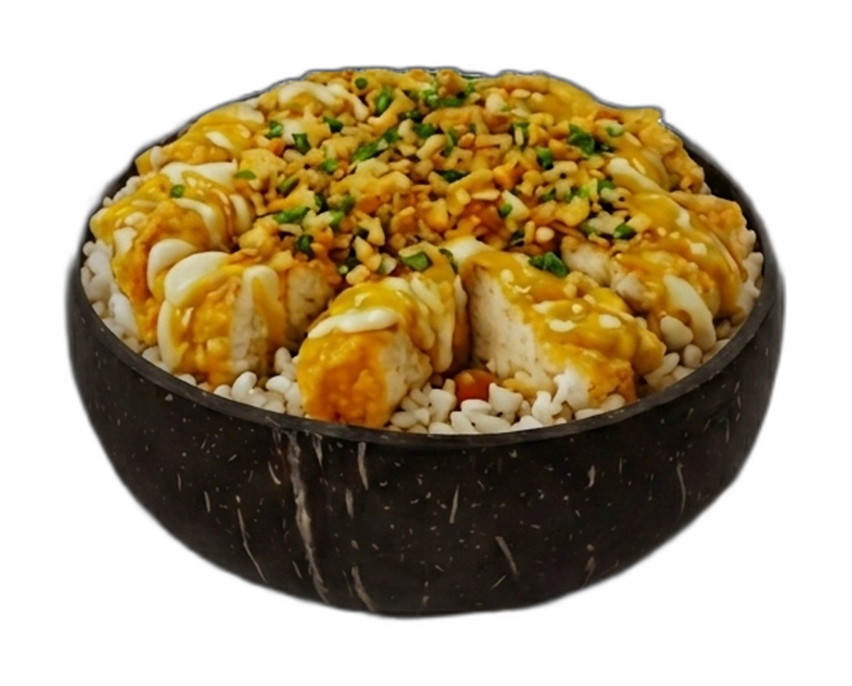 Riz crousty curry