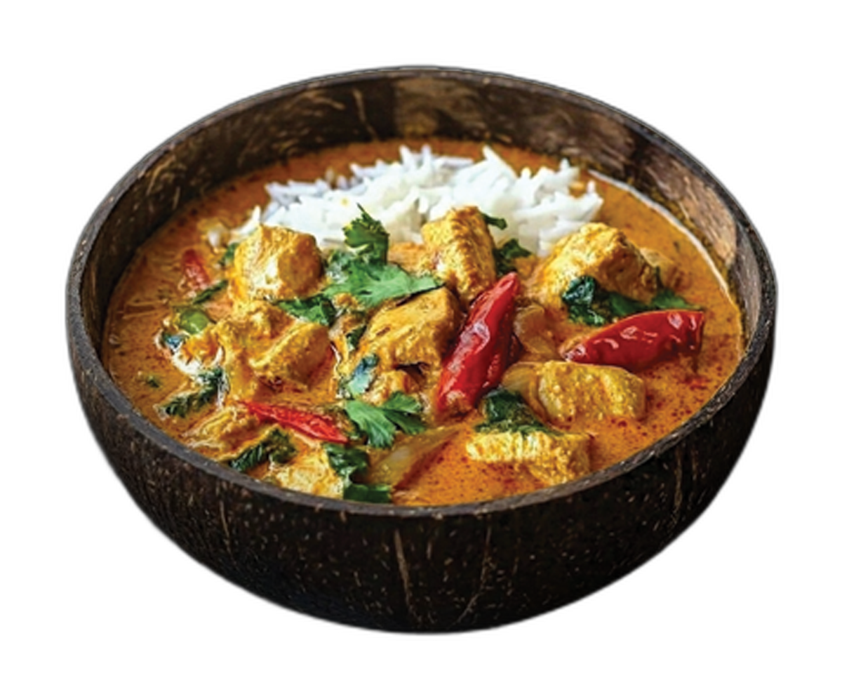 Riz curry jaune